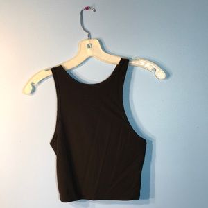 tank top crop top from hollister